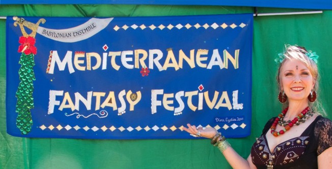 MedFest banner & Deann